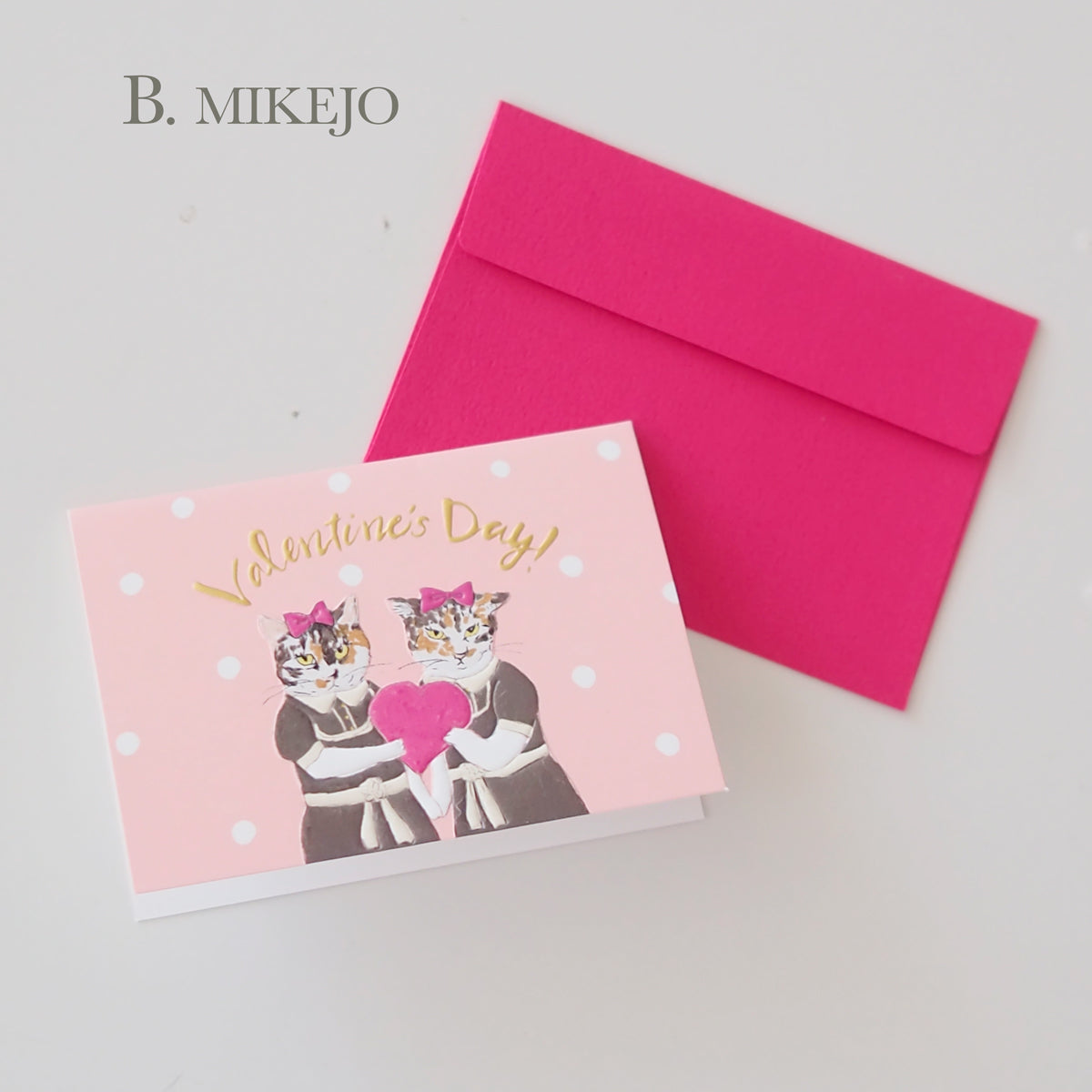 VALENTINE'S DAY  MINI GREETING CARD