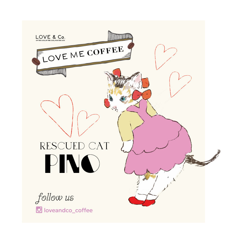ミケジョベイビーPINOちゃんドリップコーヒー＆ちびチャームセット