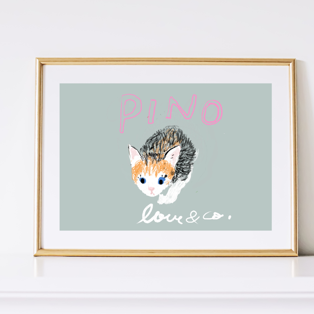 ラブコCATS デジタルアート/ PINO