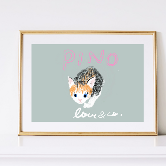 ラブコCATS デジタルアート/ PINO