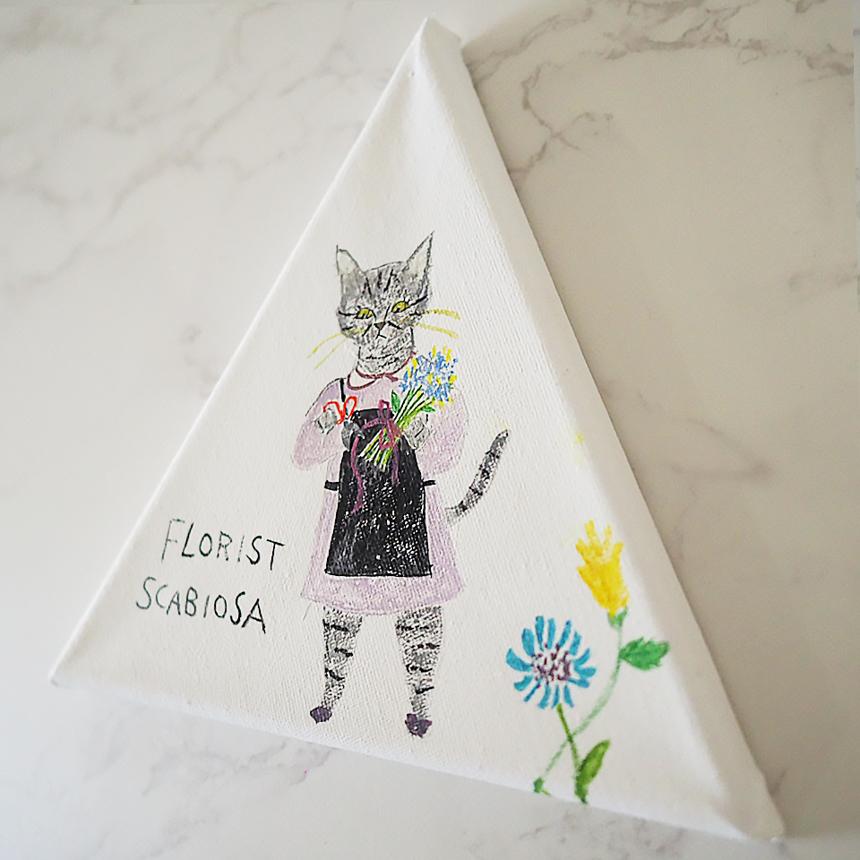 はたらくラブコCATS イラストレーション原画 by yumiimamura